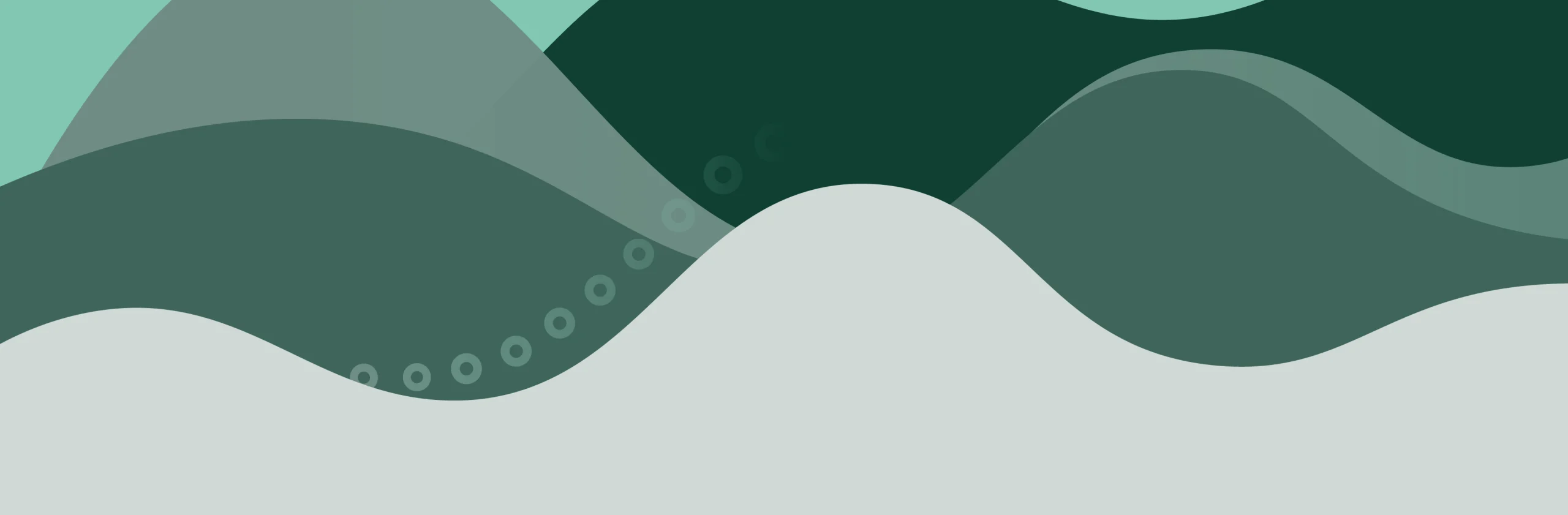 Abstract mountain illustration