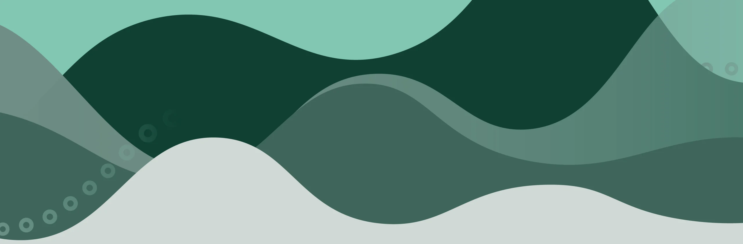 Abstract mountain illustration