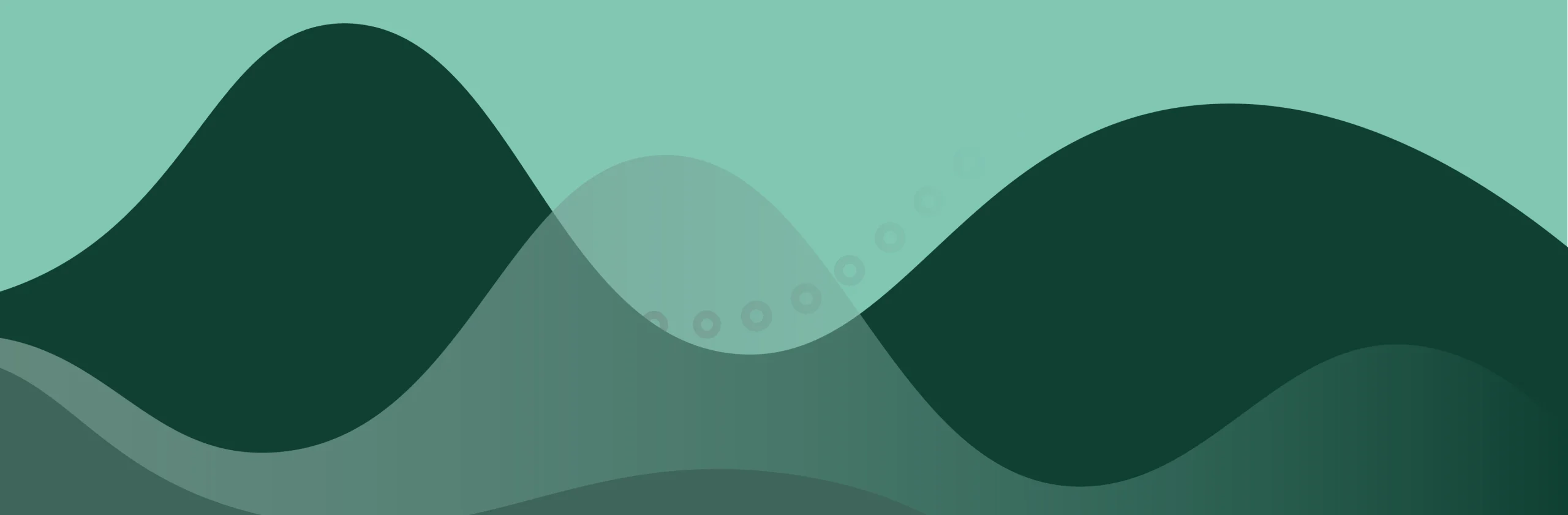 Abstract mountain illustration