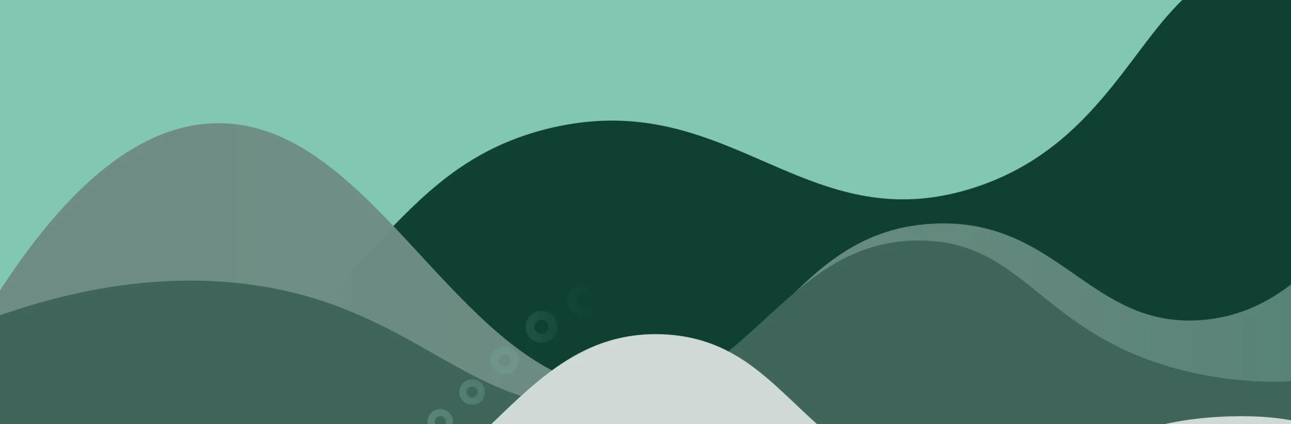 Abstract mountain illustration